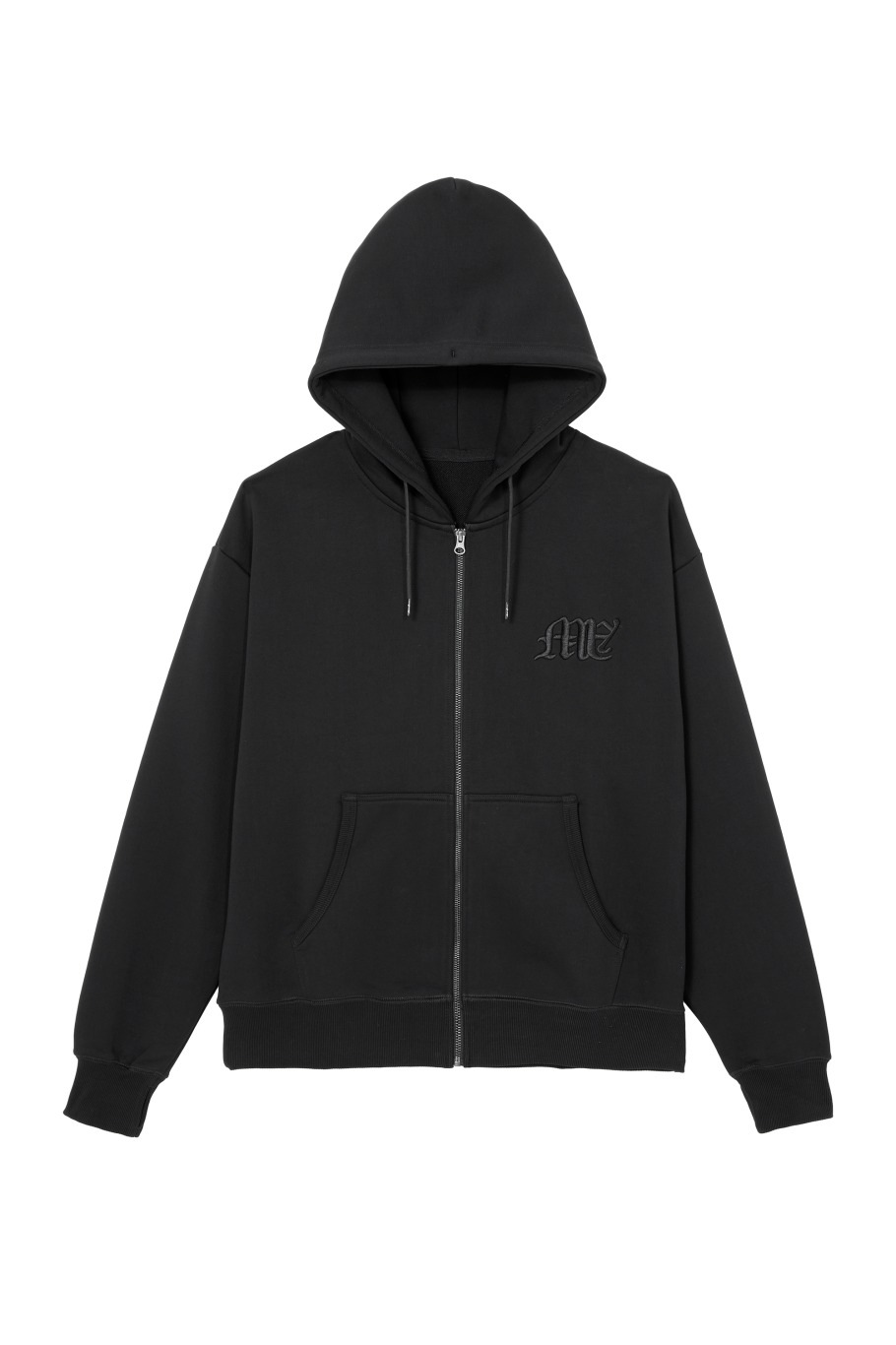 ワンポイントロゴジップパーカー