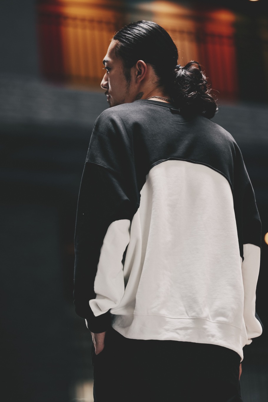 切り替えトレーナー ブラック