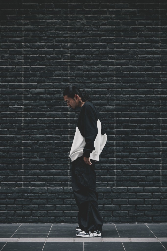 切り替えトレーナー ブラック