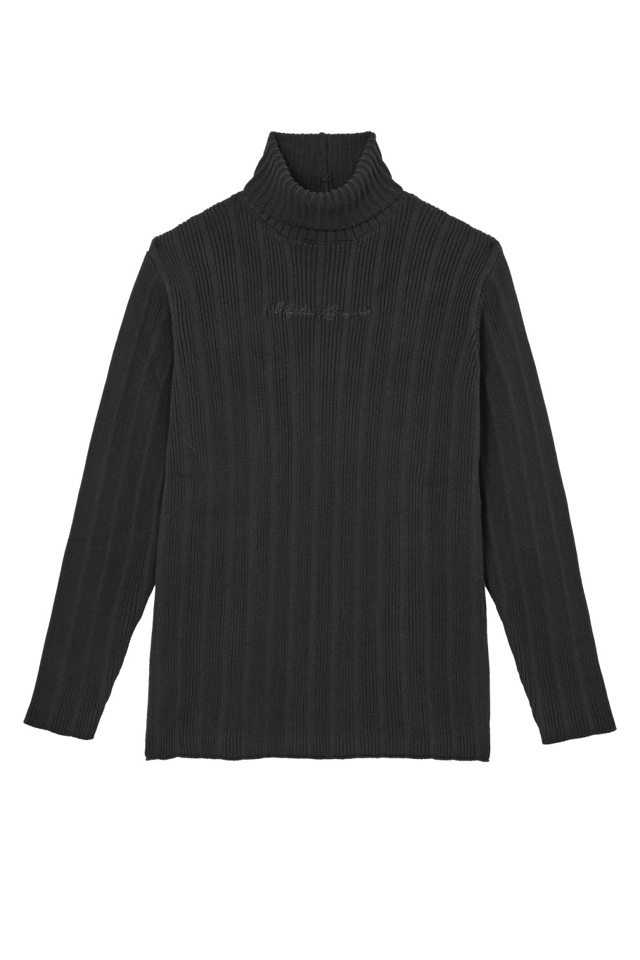 タートルネックニット