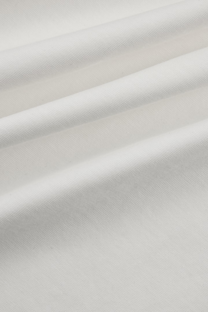 ワンポイントロゴ刺繍Tシャツ ホワイト