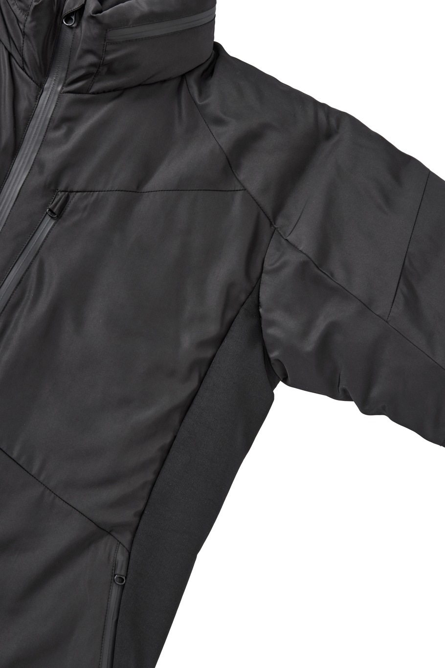 インフードダウンジャケット