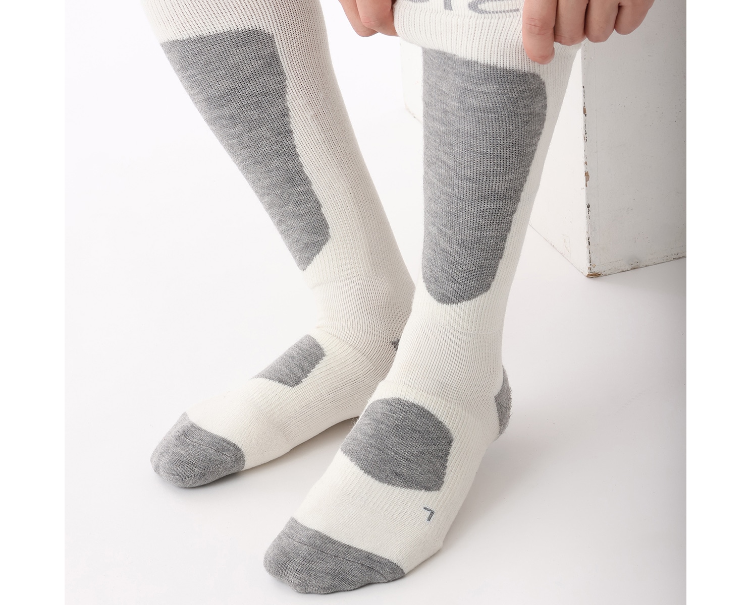 【26-28㎝グレー登場】Powder Feel Socks / ZAM21SO01