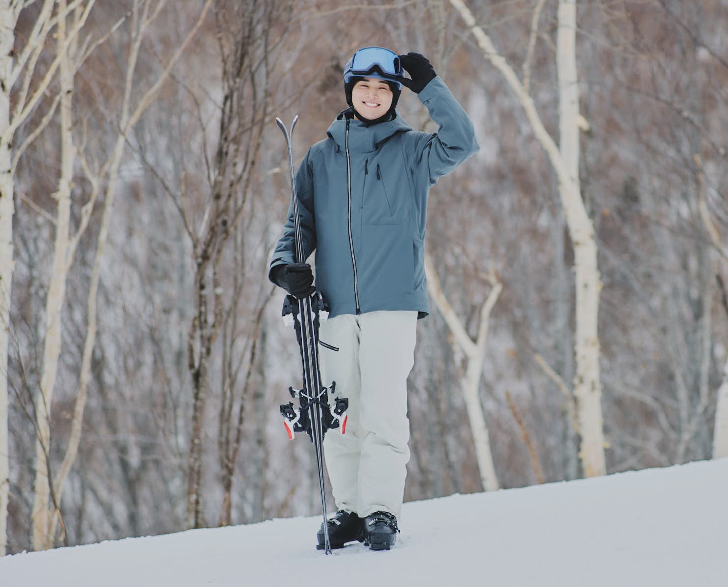 【予約販売】10月末頃のお届け　Curvy Cargo Pants / ZAM25OB04