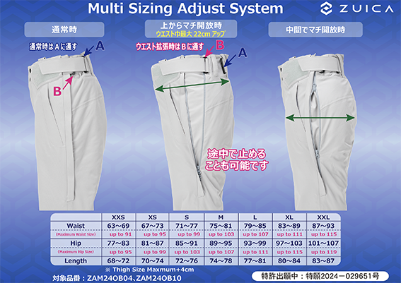 Curvy Cargo Pants / ZAM25OB04｜ZUICA オンラインショップ