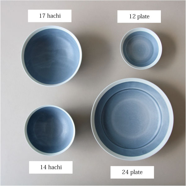yumiko iihoshiイイホシユミコwith4 / 24 plate yumiko iihoshi porcelain / with4 gray 24 plate