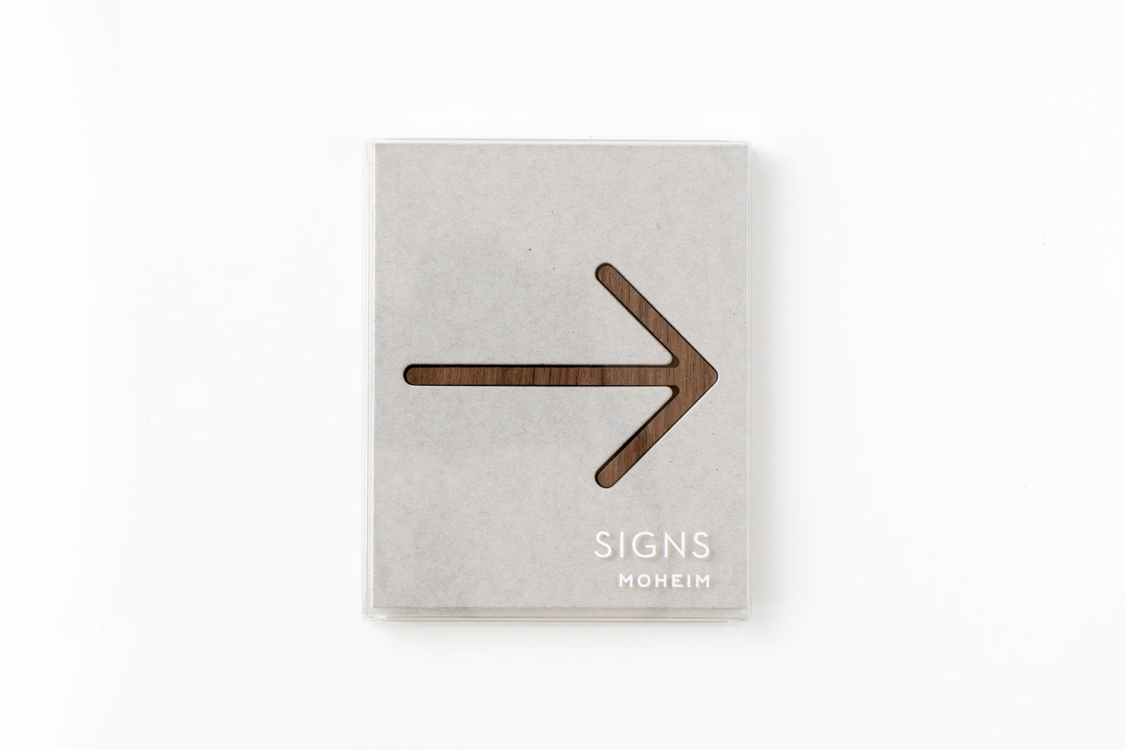 MOHEIM SIGN ARROW