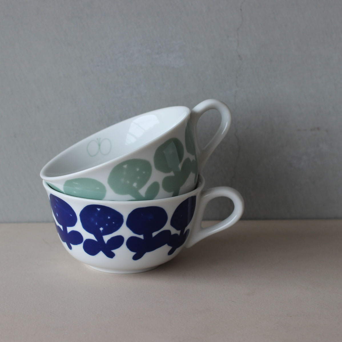 ミナ ペルホネン×PASS THE BATON Remake tableware Morning Cup BL×MG