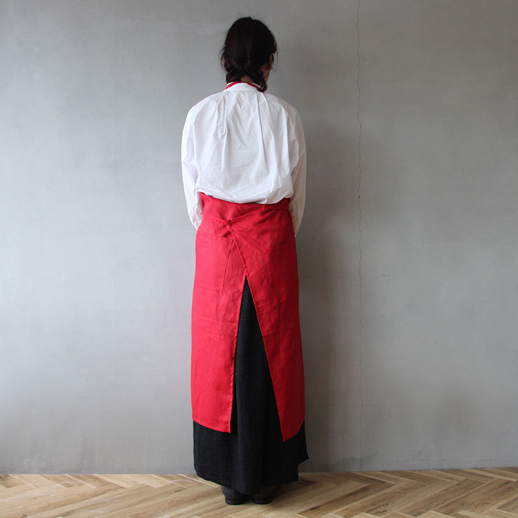 NOVEMBER LINEN リネンのエプロン | zuiun onlineshop