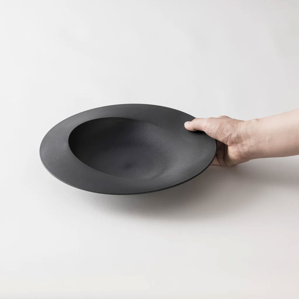 IDEA LABEL 食器 ARAS 深皿とカレースプーンのペアセット