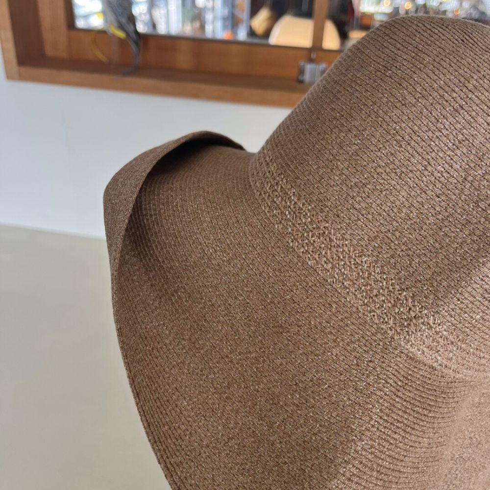 帽子 mature ha. WP paper braid light hat wide mature ha.｜ウォータープルーフ加工 ペーパーブレード ライト