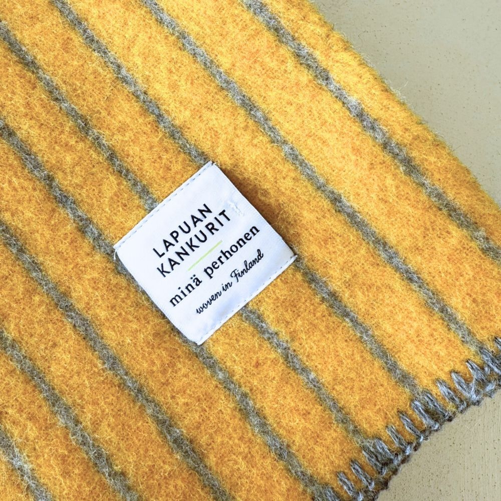 LAPUAN KANKURIT×mina perhonen】AURORA ウールブランケット 100x150cm