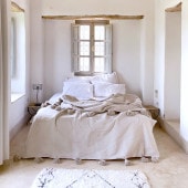 ポンポンブランケット-シンプル≪クリーム≫ | Pompom Blanket