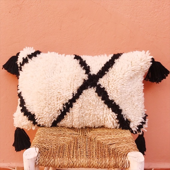 Beniouarain　クッションカバー　ベニワレン　ベニワレンラグ ベニワレンクッションカバー022 | Morocco Cushion －モロッコ