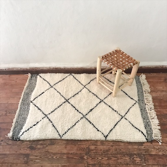 ベニワレンラグ-No.97 | Moroccan Rug - モロッコラグ,Beniouarain Rug 