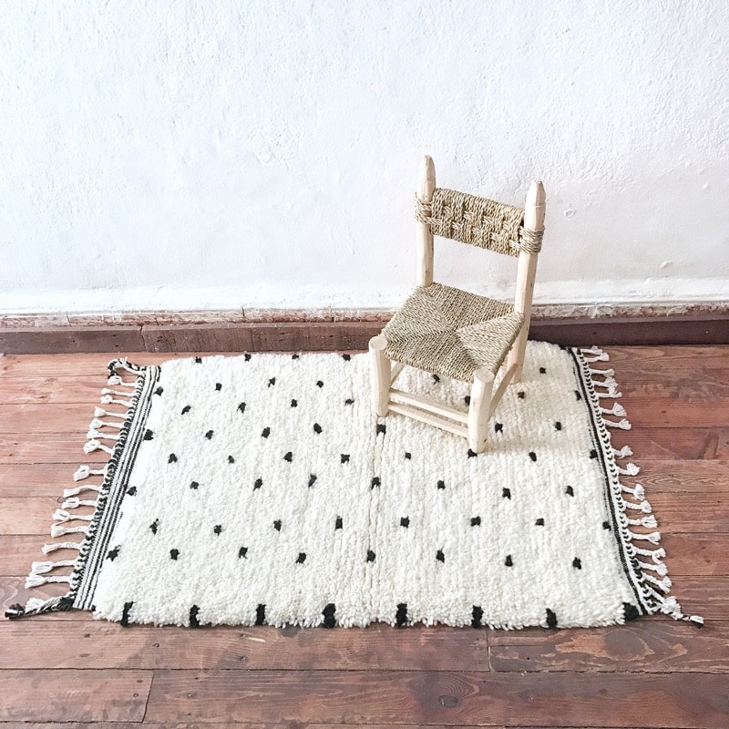 モロッコ ベニワレン Beniourain ラグ 約102×147cm 【公式通販】