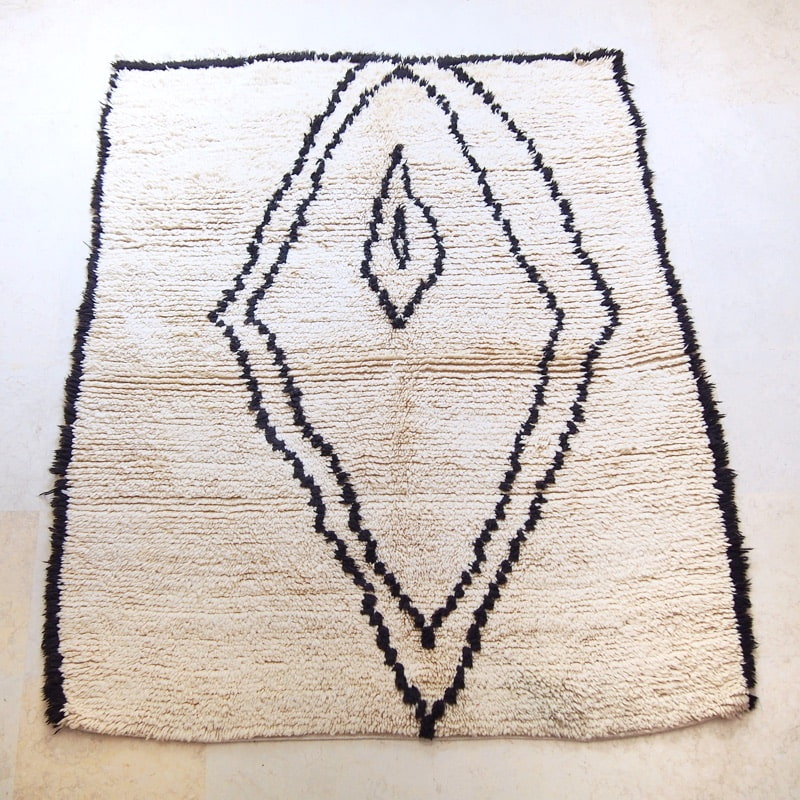 アジラルラグ-No.14 ≪Vintage≫ (192×160cm) | Moroccan Rug 