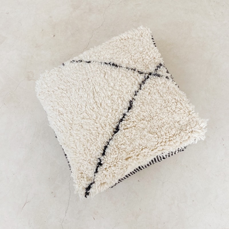ベニワレンプフ | スクエア-03 | Moroccan Pouf－モロッコプフ 