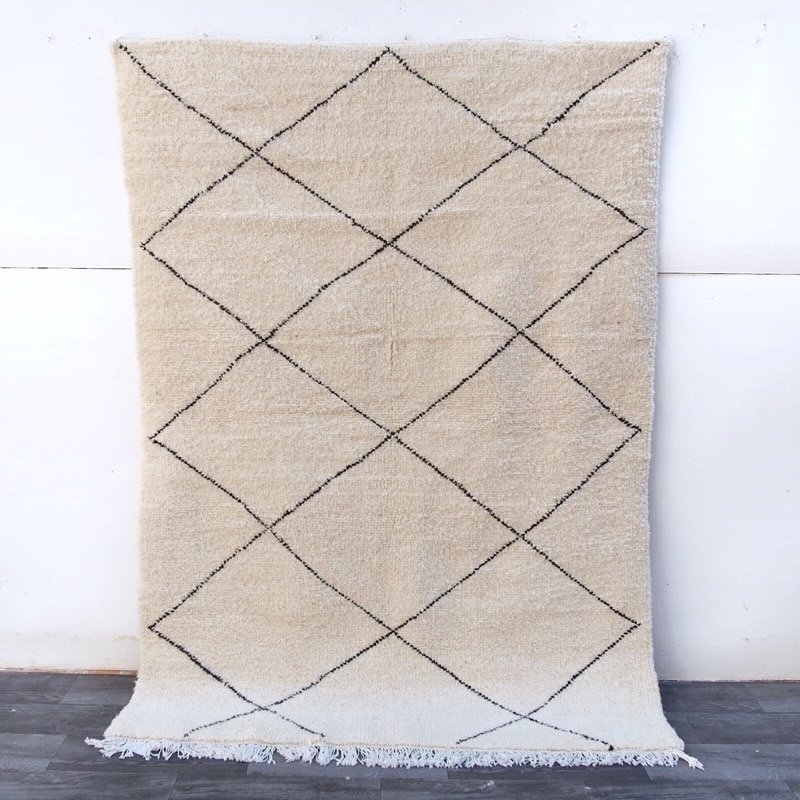 モロッコ ベニワレン Beniourain ラグ 約98×147cm 【公式通販】