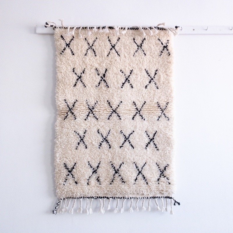 ベニワレンラグ-No.635 (99×68cm) | Moroccan Rug - モロッコ