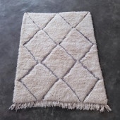 Morocco beniouarain  rug モロッコ　ベニワレン ラグ絨毯 ベニワレン ラグ・モロッコ 96029 ブルー - graf(グラフ