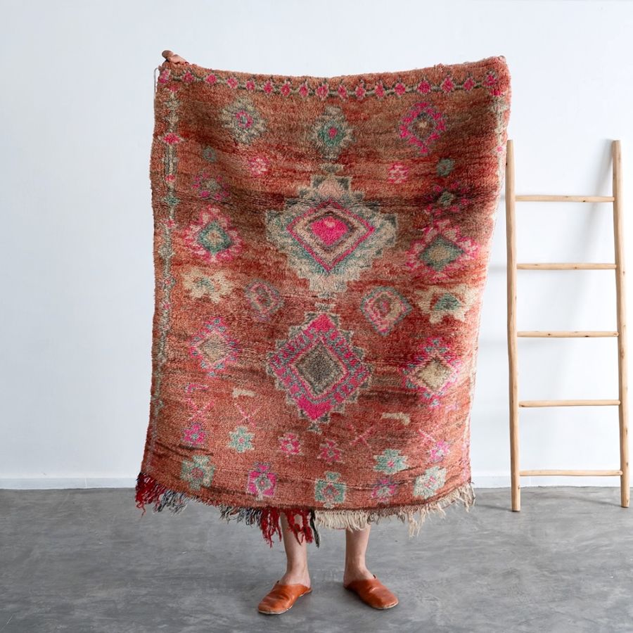 �֥���ɥ饰-No.11 (122��103cm) ��Vintage��