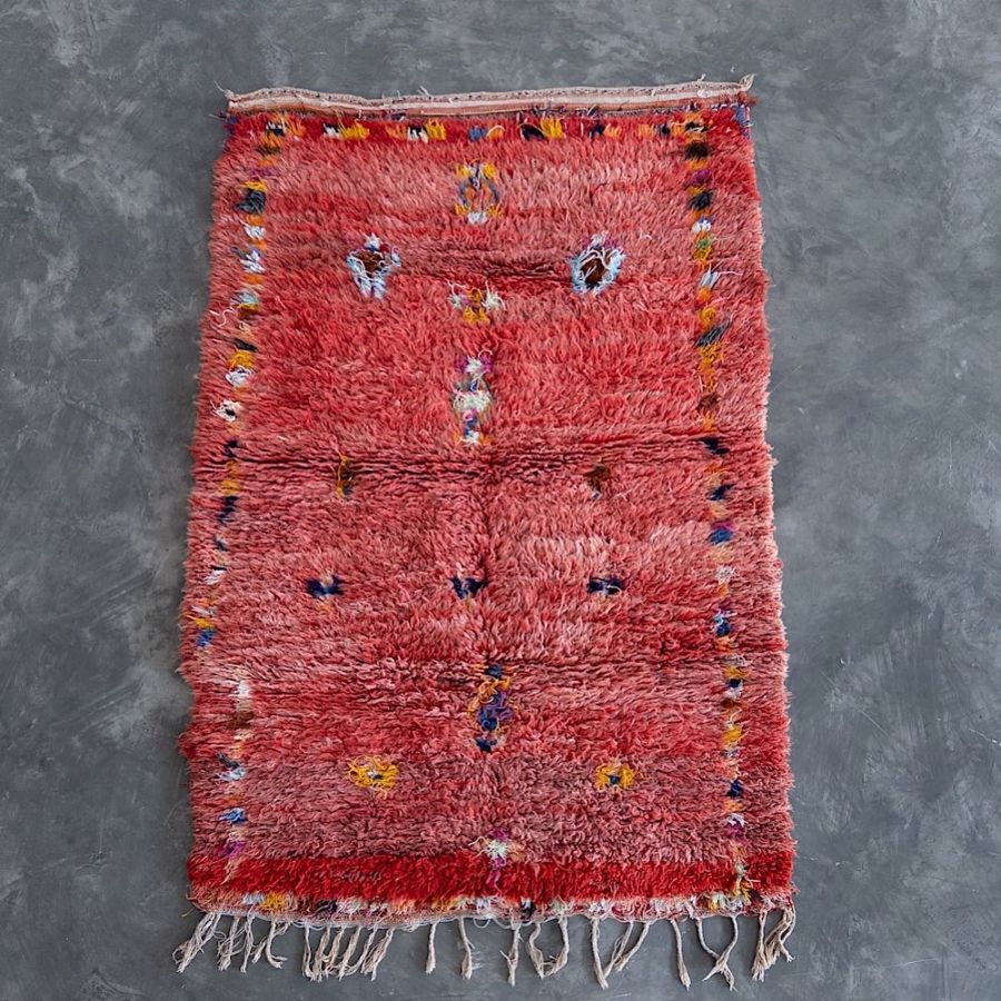 ブジャドラグ-No.12 (193×123cm) ≪Vintage≫ | Moroccan Rug