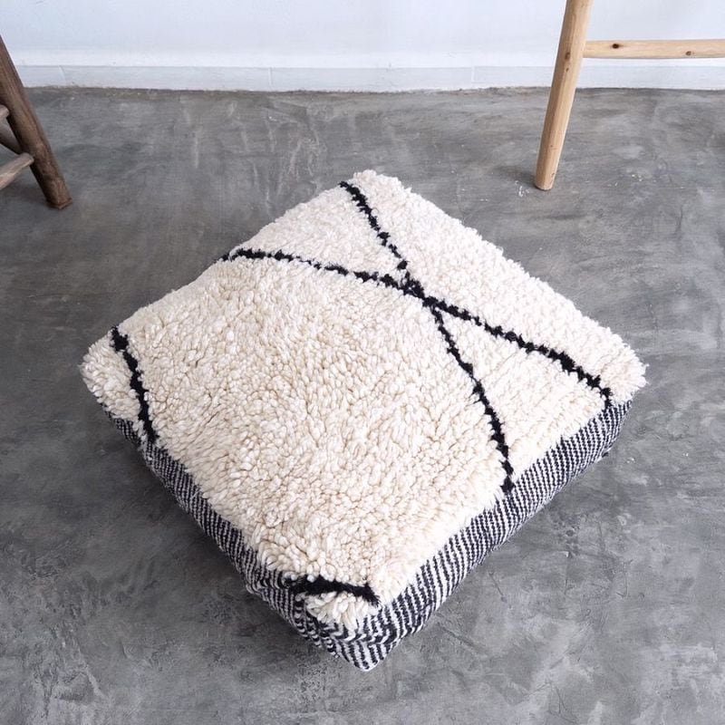 モロッカンプフ ベニワレンプフ ベニワレンプフ | ドット | Moroccan Pouf－モロッコプフ,Beniouarain