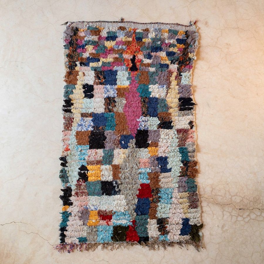 ボシャルウィットラグ-No.32 (123×78) ≪Vintage≫ | Moroccan Rug