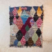 Boucherouite Rug- ボシャルウィットラグ Boucherouite Rug- ボシャルウィットラグ