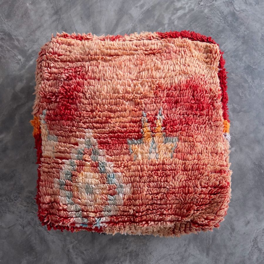 ブジャドプフ-No.35 ≪Vintage≫ | Moroccan Pouf－モロッコプフ