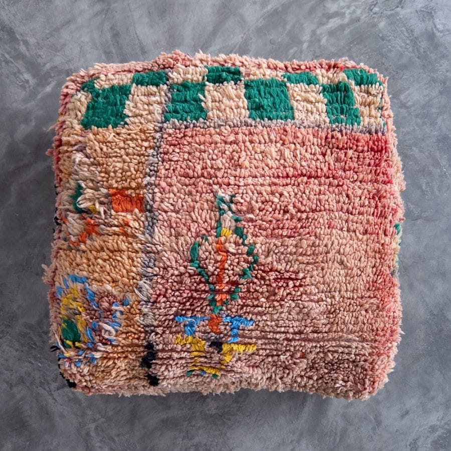 ブジャドプフ-No.45 ≪Vintage≫ | Moroccan Pouf－モロッコプフ