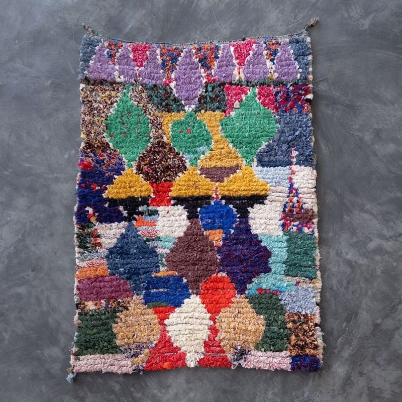 ボシャルウィットラグ-No.54 (136×97cm) ≪Vintage≫ | すべての商品